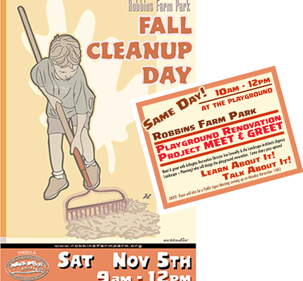 FALL CLEANUP DAY (& Playground Design MEET & GREET)